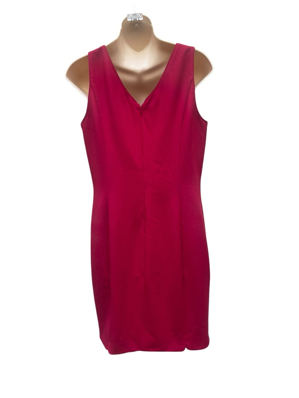 White House Black Market Sheath Dress Pink Sleeveless Size 8 Career Midi - Picture 8 of 9